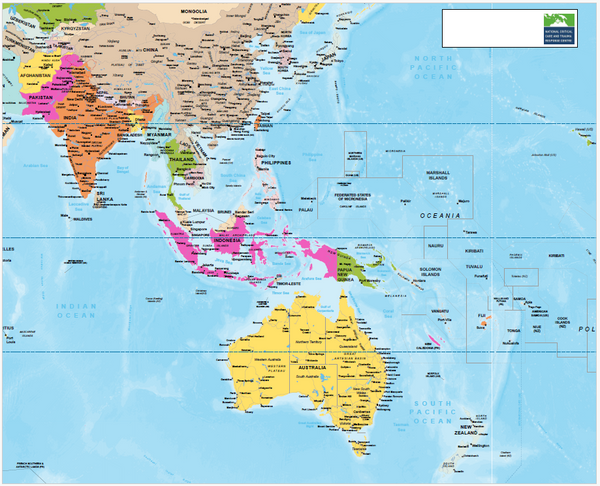 DG India - Western Pacific Political.