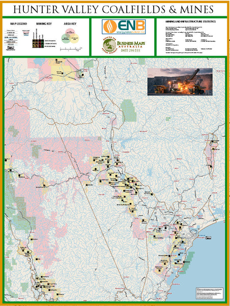 Hunter Valley Coal Fields and Mines