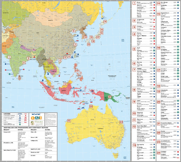 Asia Pacific LNG Terminals - 2016