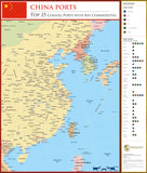 China -Top 25 Coastal Ports - 2015.