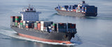 World Shipping Map.