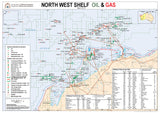 North West Shelf Oil and Gas Map