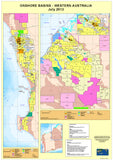 Onshore Basins Map - West Australia.