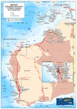 Hydrocarbon Discoveries Map of WA