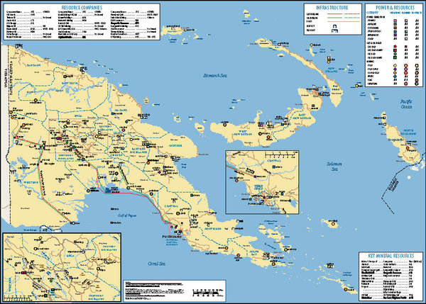 Papua New Guinea Mines, Energy and Infrastructure 2023.