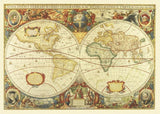 World - Antique Globes Wall Mural